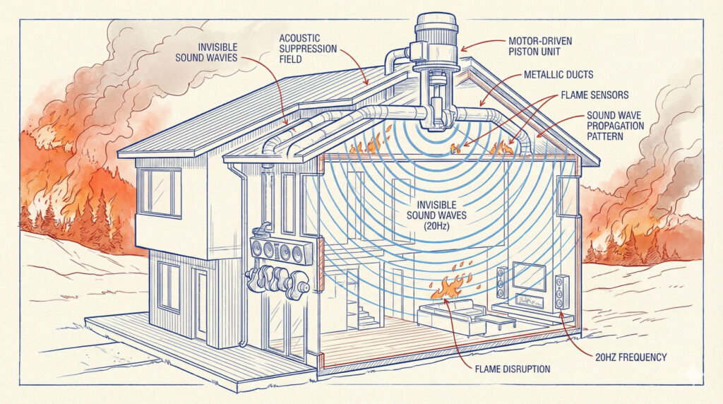 Sound Wave Wildfire Suppression: Revolutionary Infrasound Technology for Fire Prevention Construction & infrastructure
