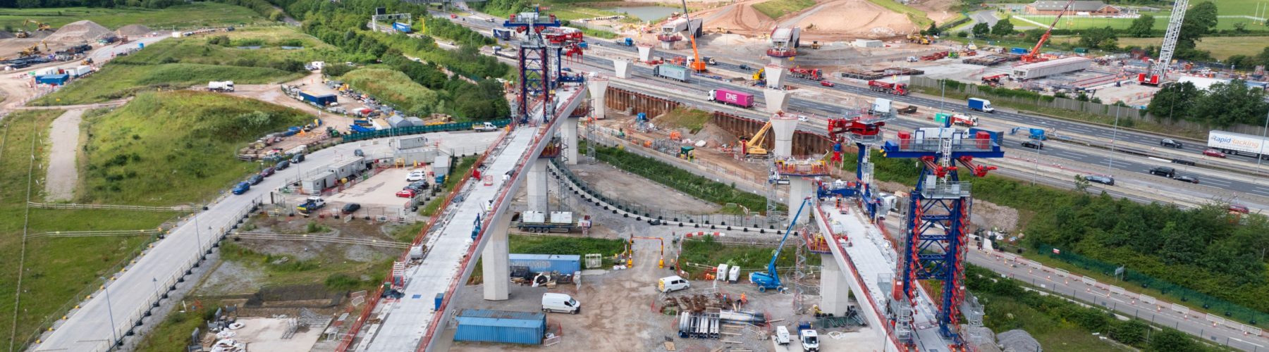 HS2 M42 Twin Box Structure: Building a Bridge Over Live Traffic