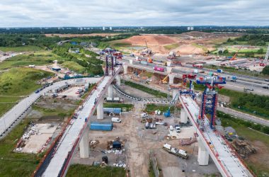 engineering careers HS2 M42 Twin Box Structure: Building a Bridge Over Live Traffic