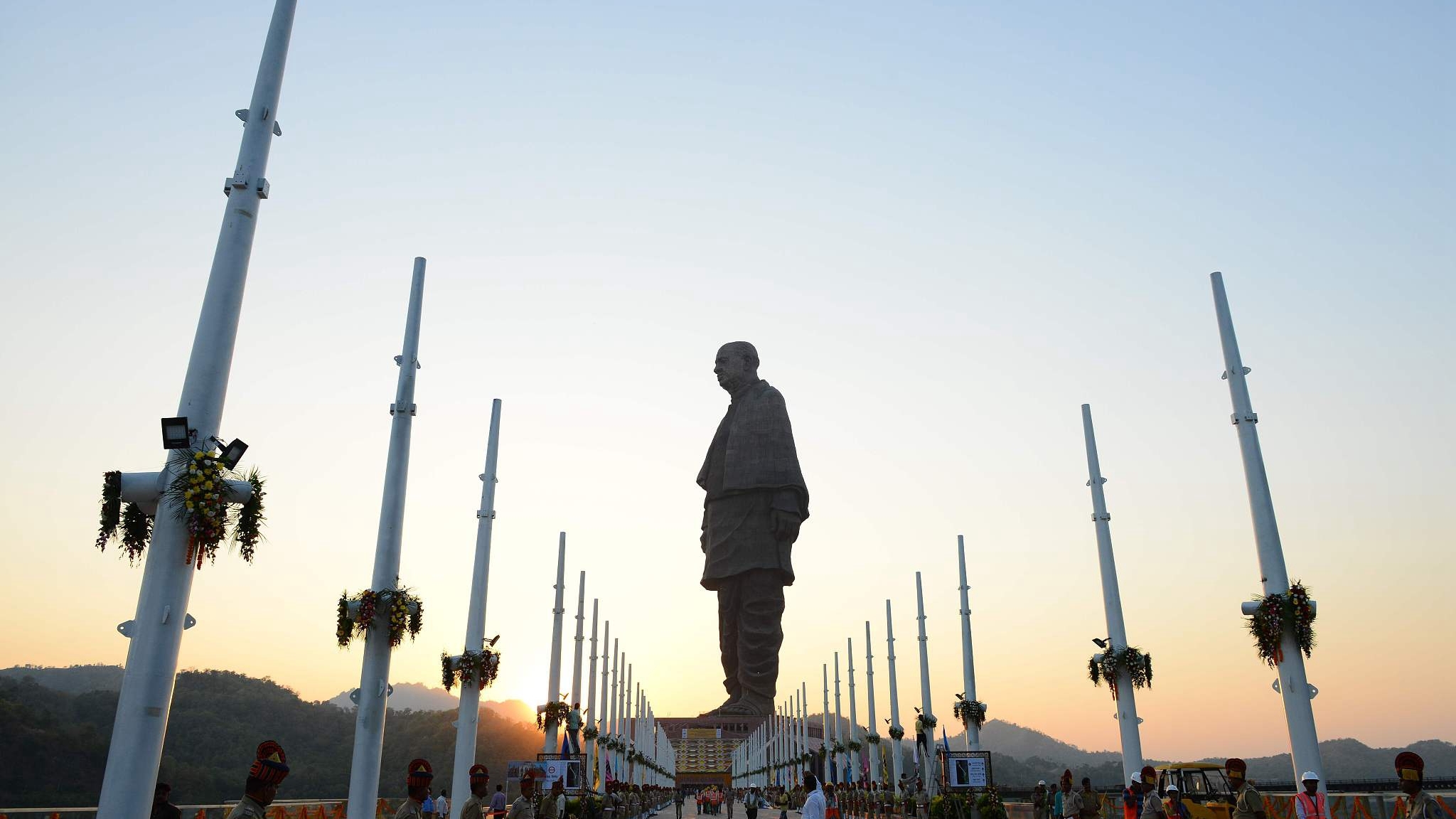 India Unveils 'Statue of Unity' - The Worlds Largest Statue Construction & Infrastructure, Engineering News